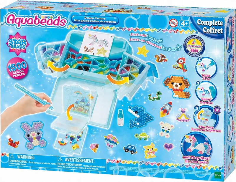 

Aquabeads Design Factory 1500 Elementów Koraliki