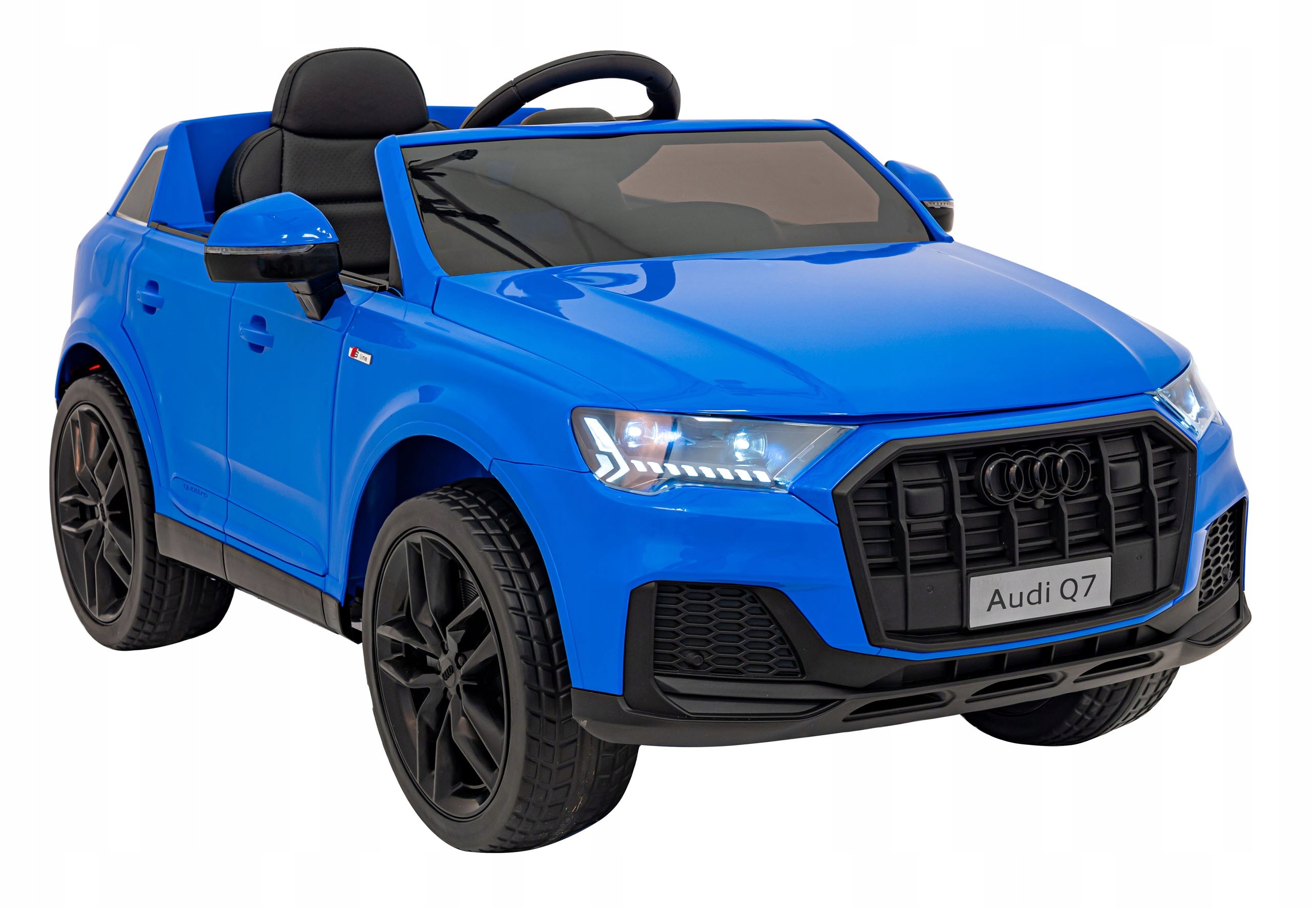Auto Elektryczne dla dzieci Audi Q7 New Lift pilot prawko Tablica Imienna