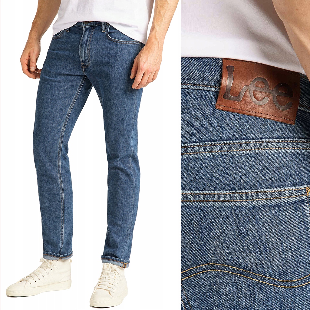 

Lee Daren Zip Fly MID Stonewash Jeansy W38 L30