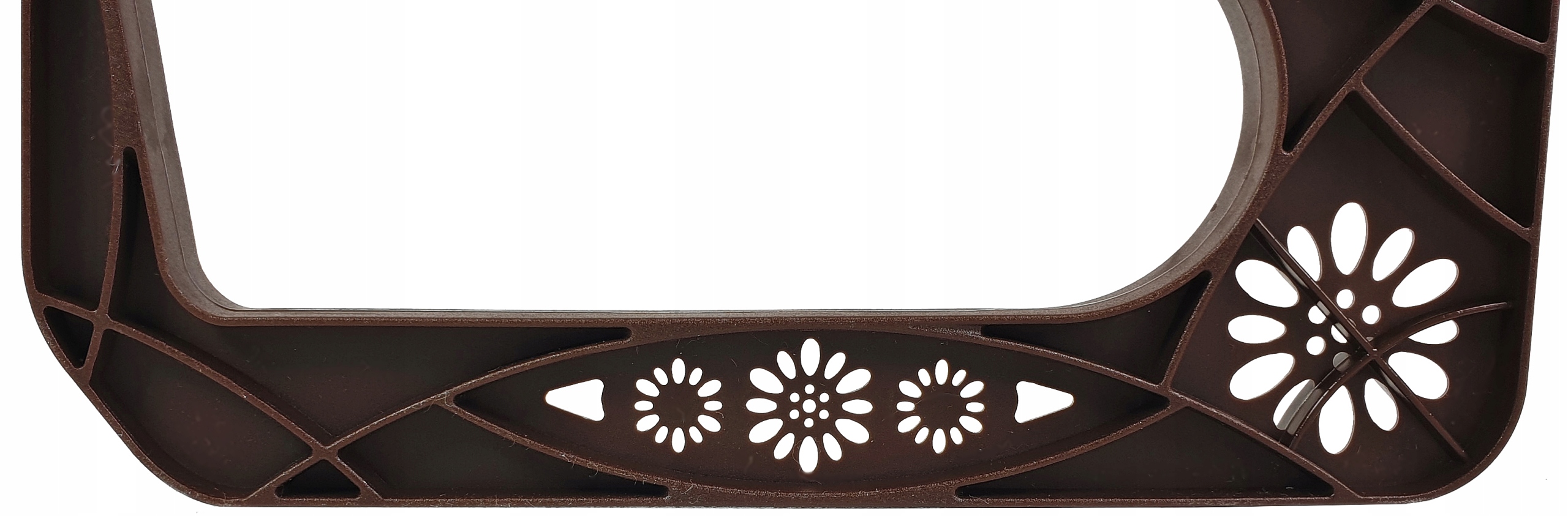 KOMPLET UCHWYTÓW DO SKRZYNKI BALKONOWEJ HACZYKI Materiał wykonania tworzywo sztuczne