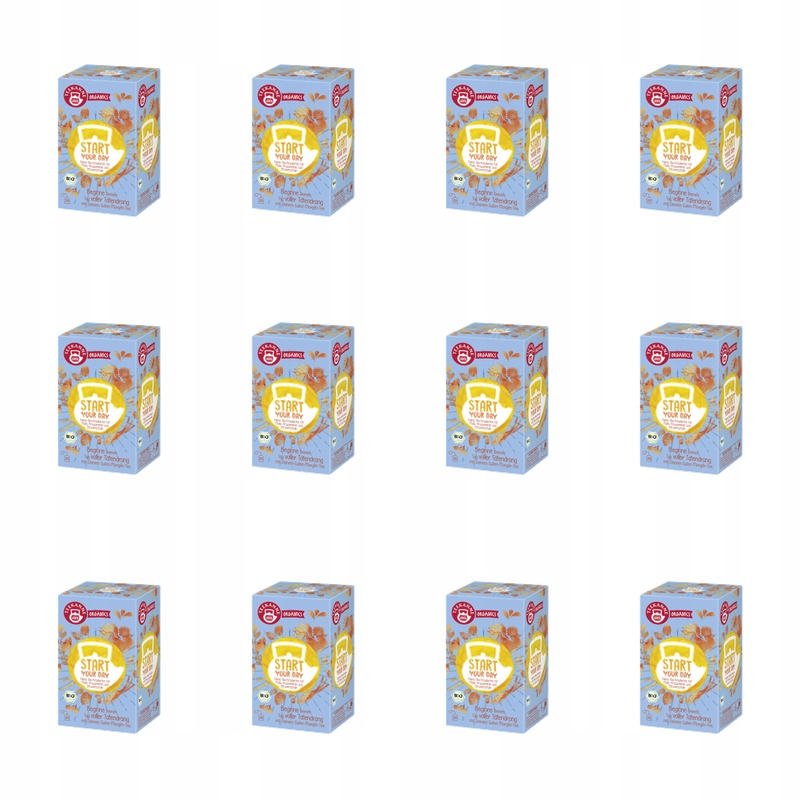 Teekanne Bio Start Your Day 20 x 1,80g X12