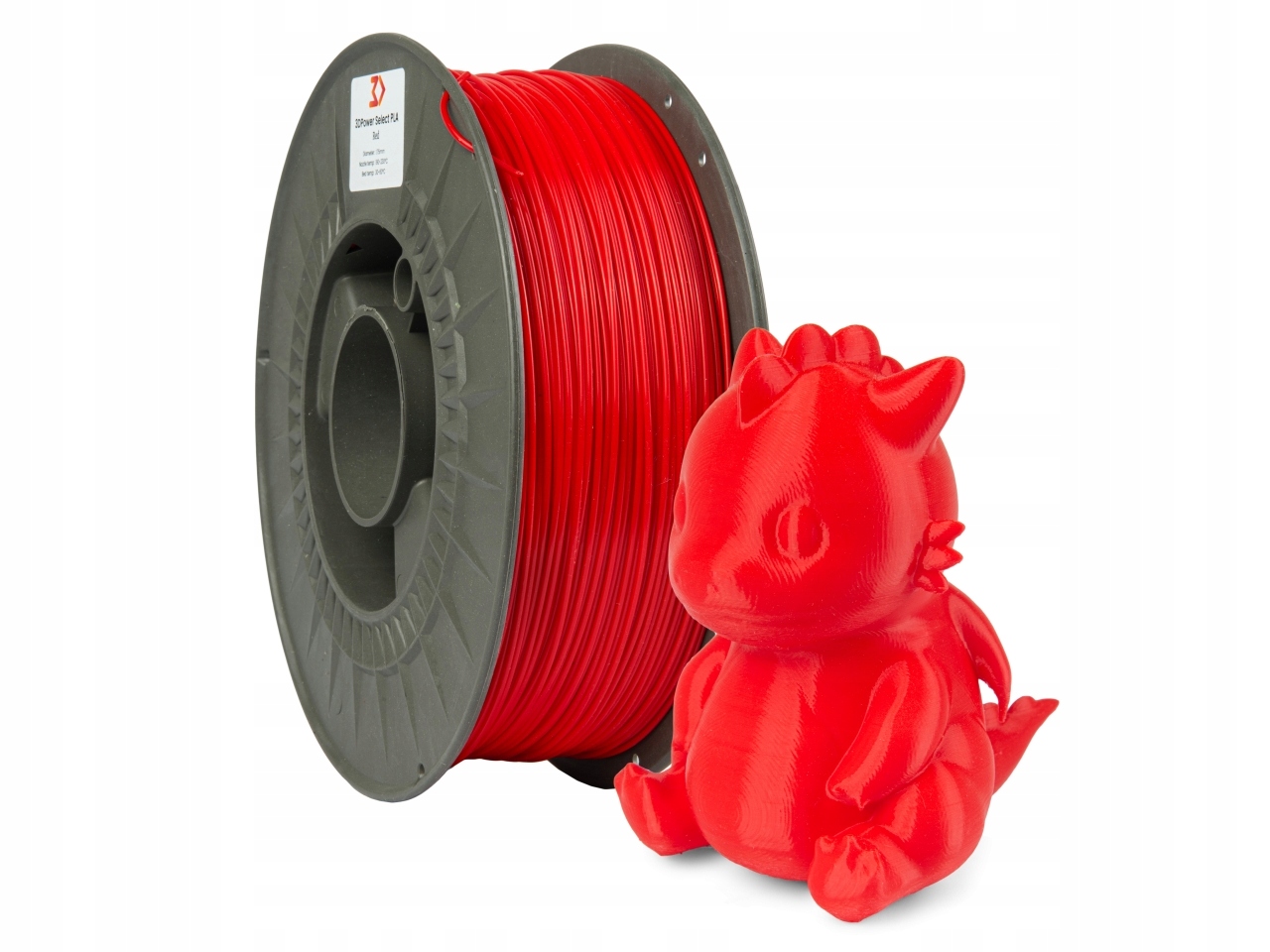 Filament PLA 3DPower 1,75 mm 1000 g czerwony