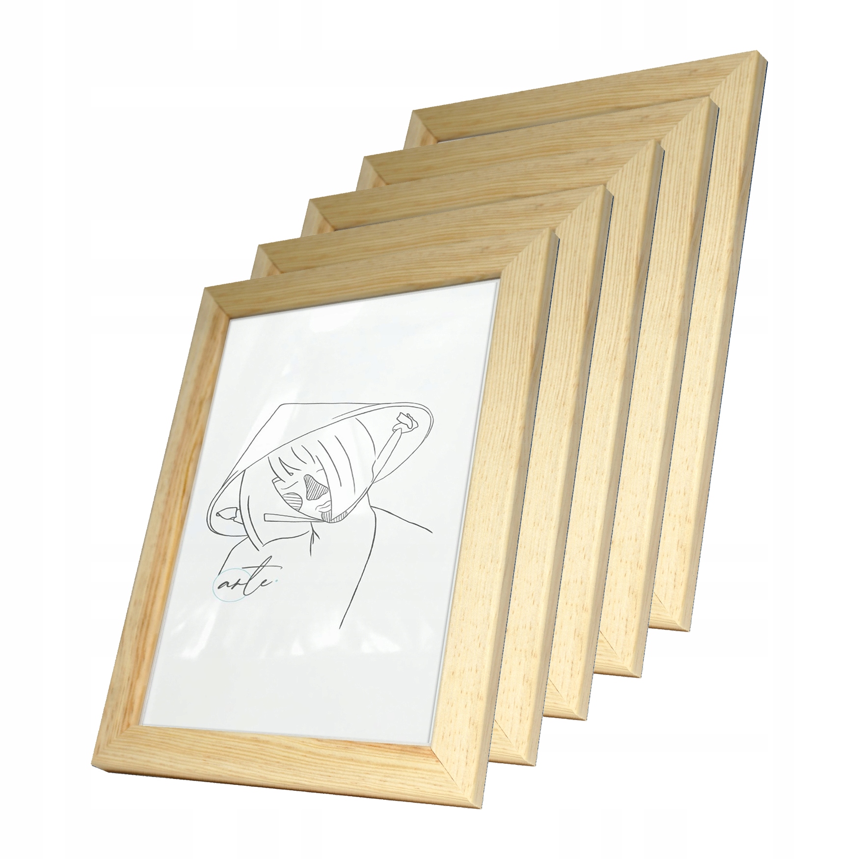 

Zestaw Ramka Sosna Surowa na Zdjęcia 10x15cm-5szt.