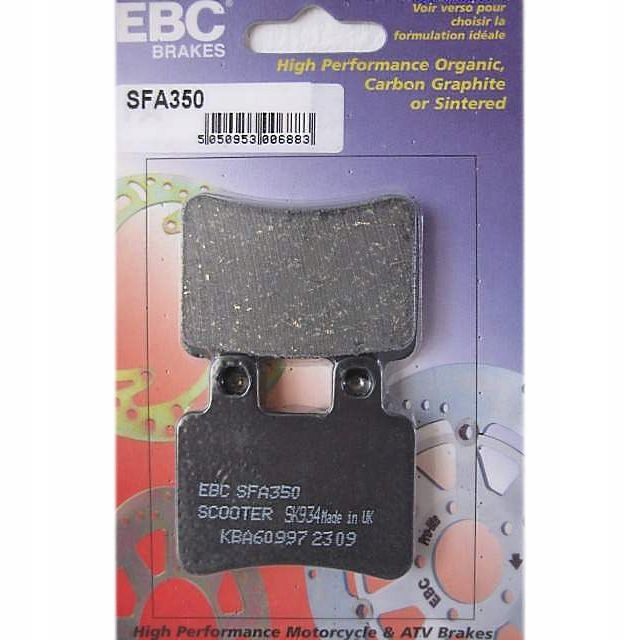 

Klocki Hamulcowe Peugeot Satelis 125 250 Tył