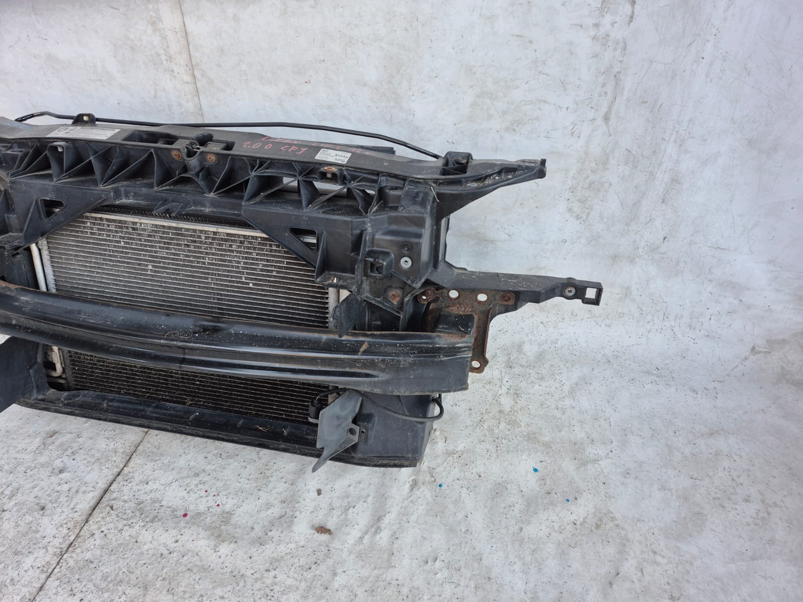 SEAT LEON II LIFT 2.0 TDI CFJ 08- front body wall front pillar iron