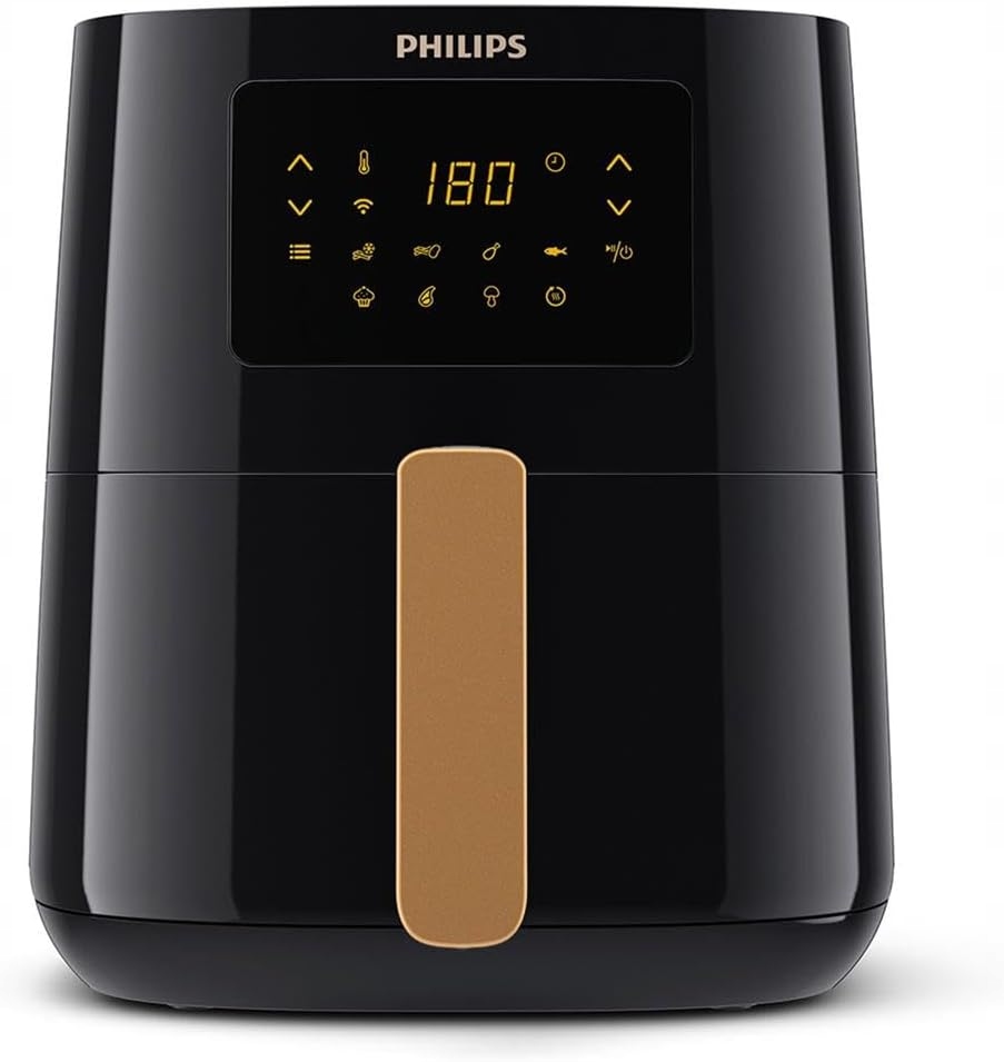 Frytkownica beztłuszczowa Philips HD9255/80 czarny, 1400 W