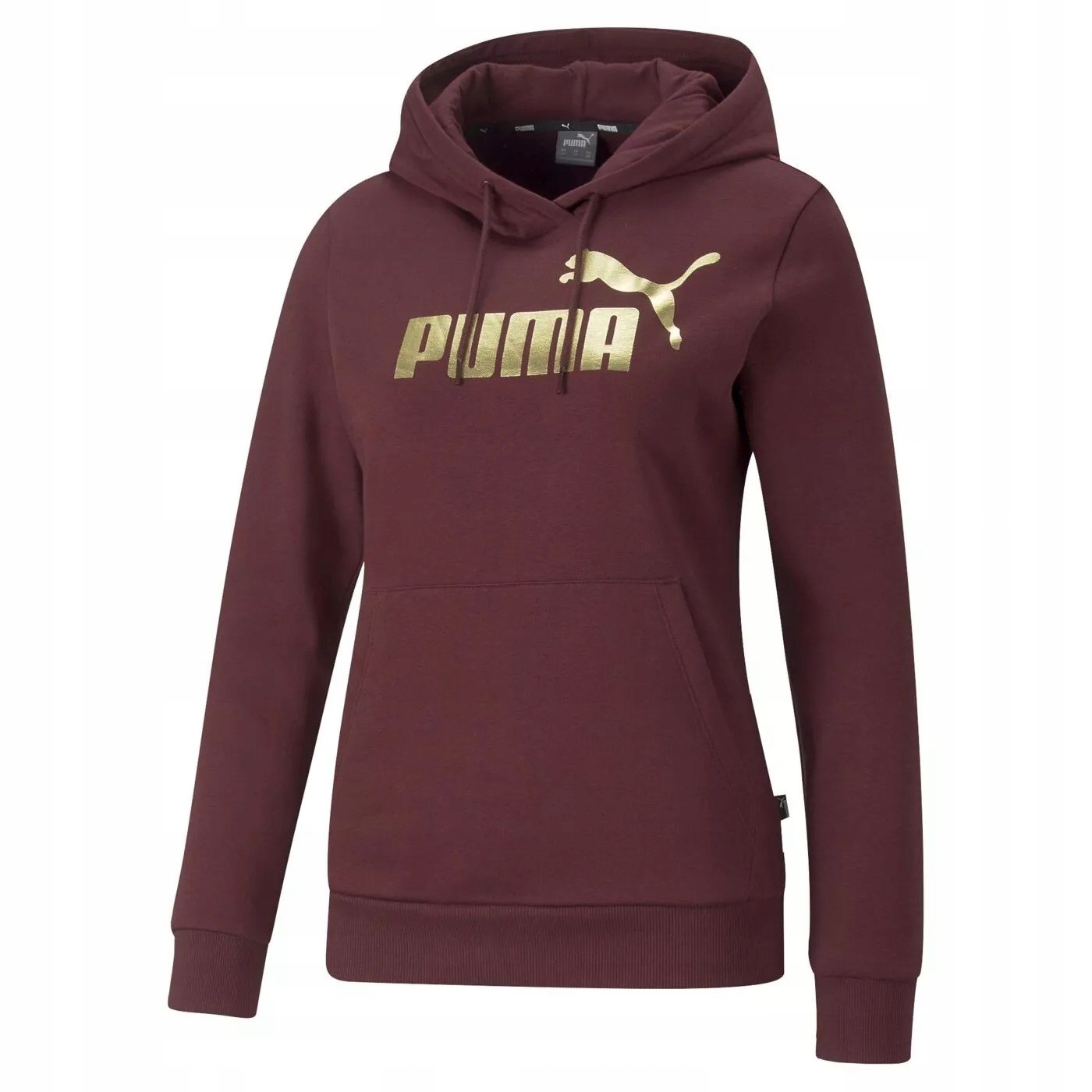 Puma Bluza Damska Nierozpinana z Kapturem 849958 42 Bordowa M
