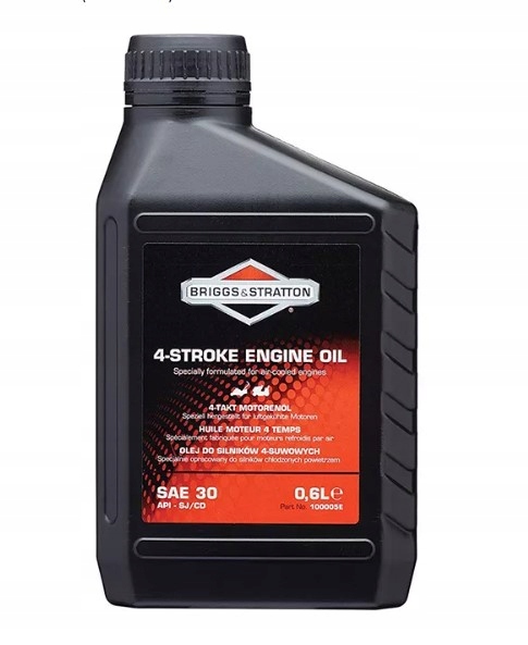 

Olej Briggs&stratton 0,6L SAE30 Do Kosiarek