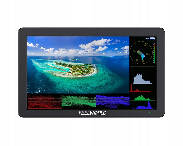 Náhledový monitor FeelWorld T6 – Hdr 4K Hdmi pro kamery a fotoaparáty 6″