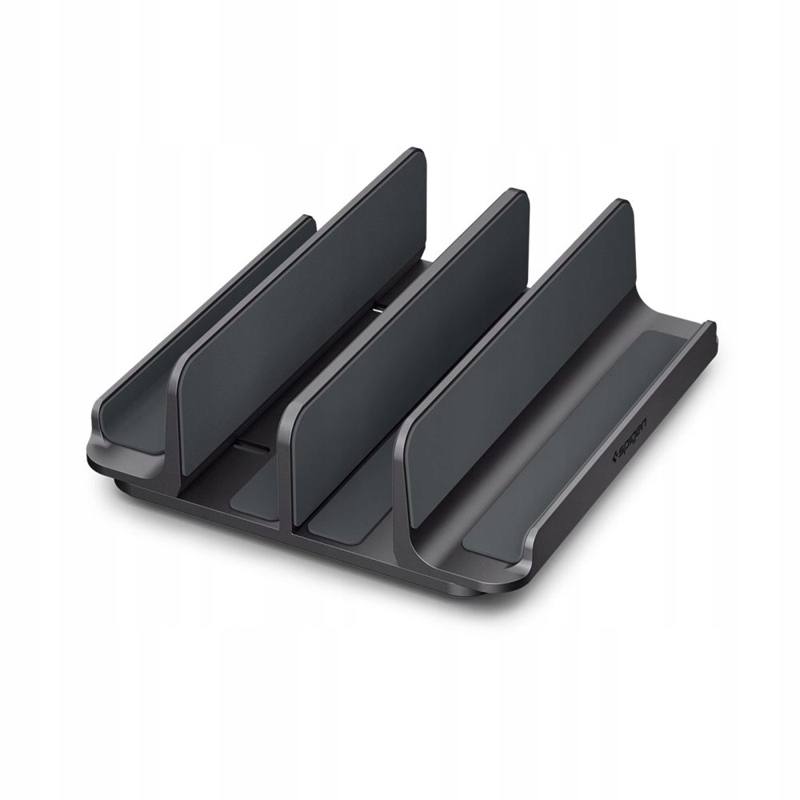 Spigen LD208S4 vertikální stojan pro 4 zařízení, hliníkový Space Grey