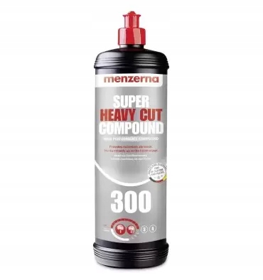 MENZERNA Super Heavy Cut Compound S300 1L - NAJBARDZIEJ TNĄCA +GRATIS