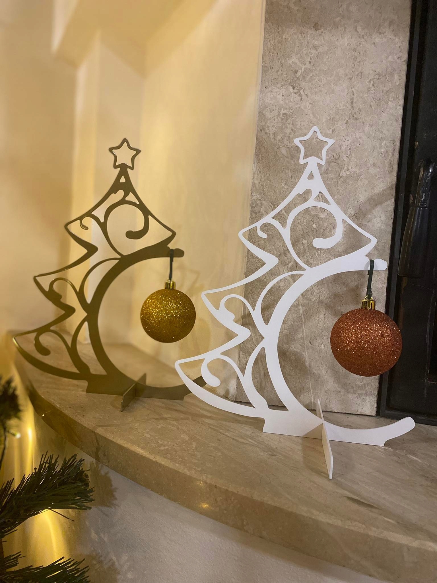 

Ozdoba świąteczna stojak na bombkę choinka! Staffa