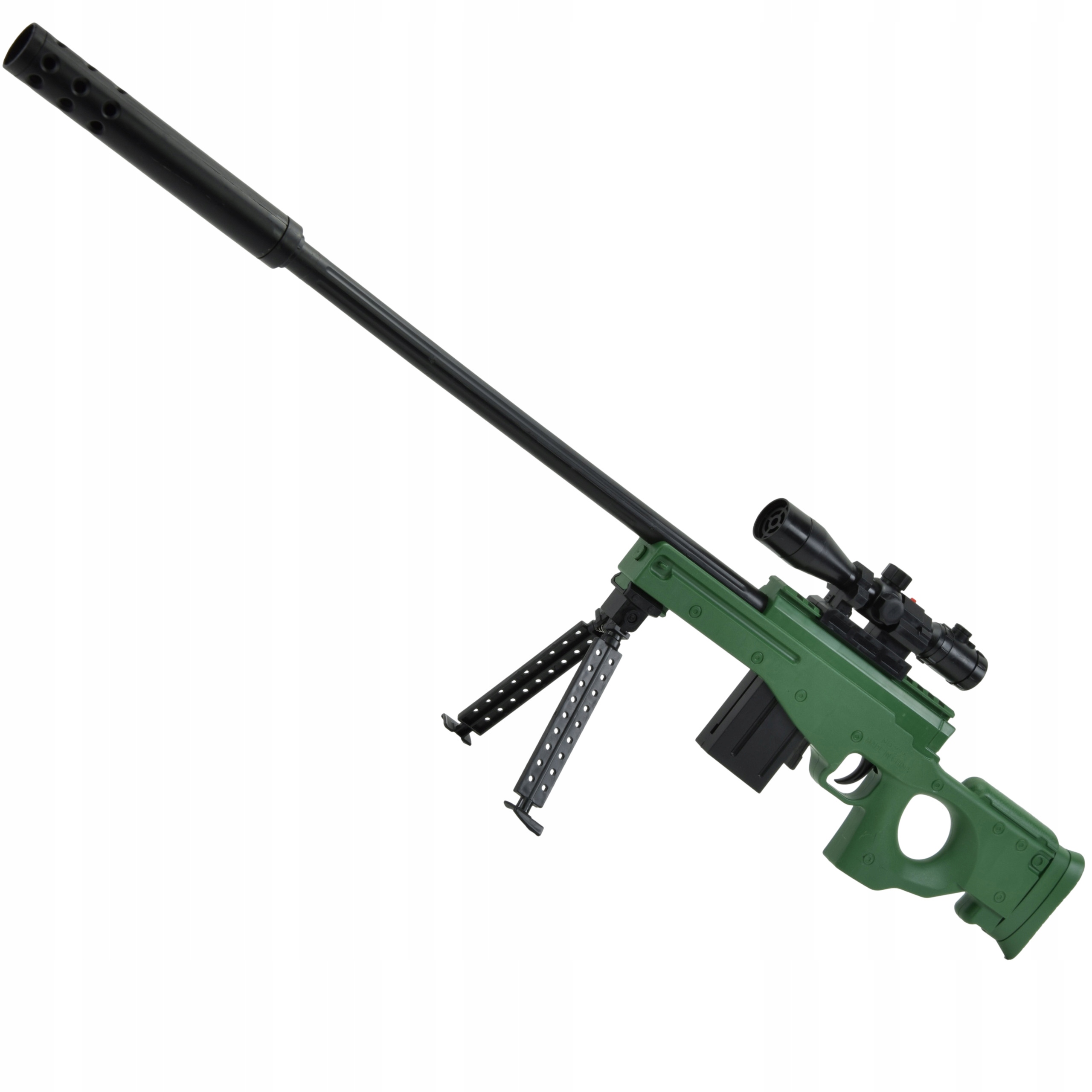 KARABIN SNAJPERKA NA KULKI 6mm LASER PISTOLET 87CM Rodzaj pistolety