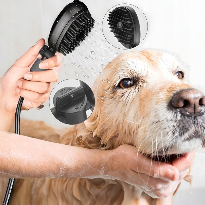 Přenosná myčka Pro Psa Kočku Zvířata Masážní Přístroj Kartáč do koupele Ruční 8 l