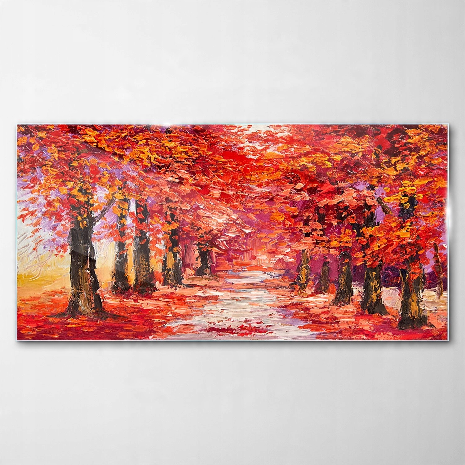 

Obraz na Szkle Dekor Krajobraz Las Jesień 120x60