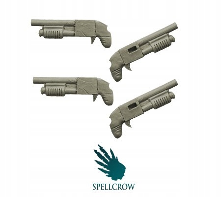 Shotgun Orc Orkowe Strzelby 4 szt. Orcs Orks