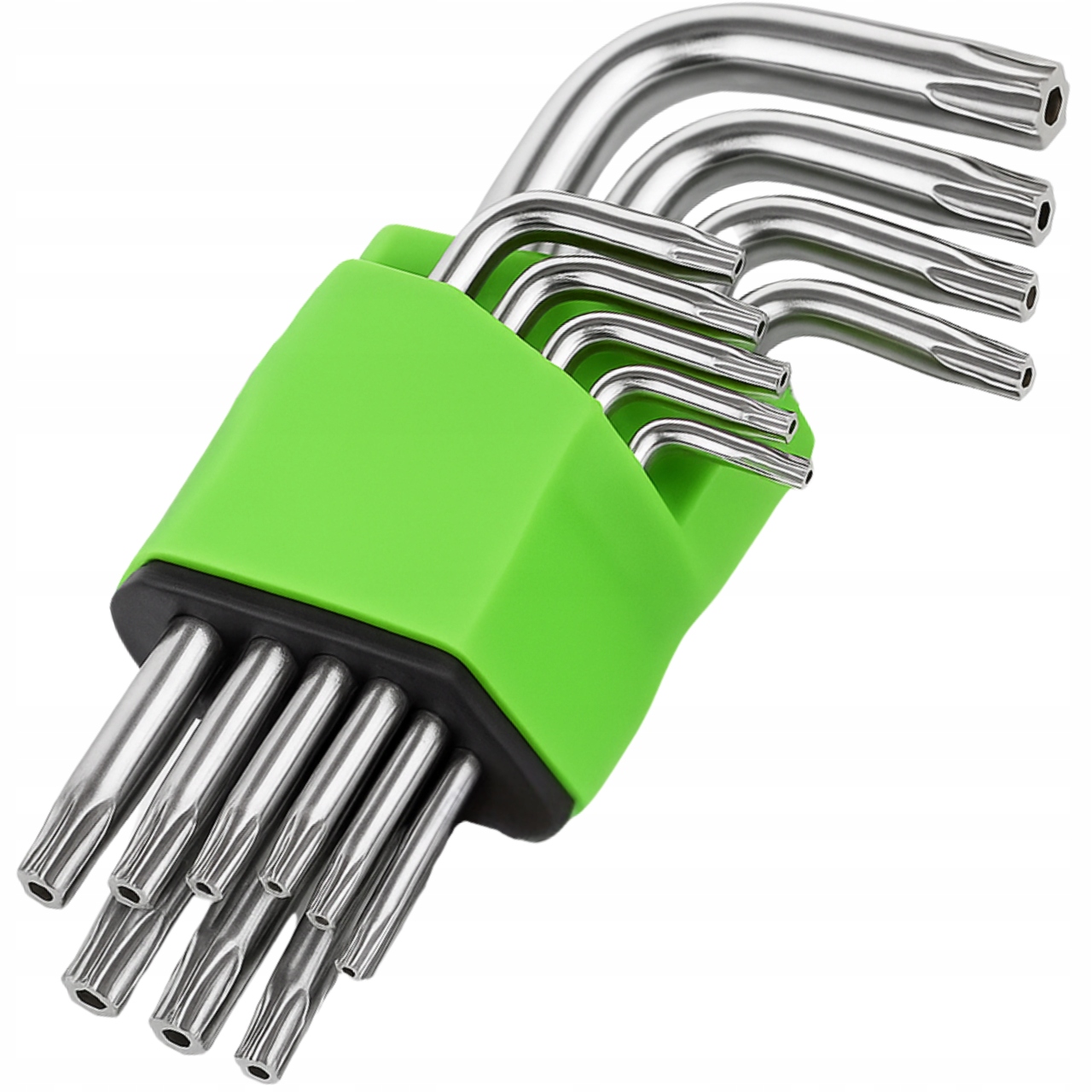 Zestaw kluczy Torx typu L T10, 15, 20, 25, 27, 30, 40, 45, 50 9 el.