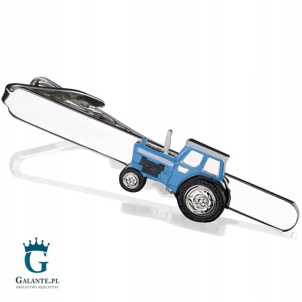 Spona na kravatu Modrý Traktor SK-1296