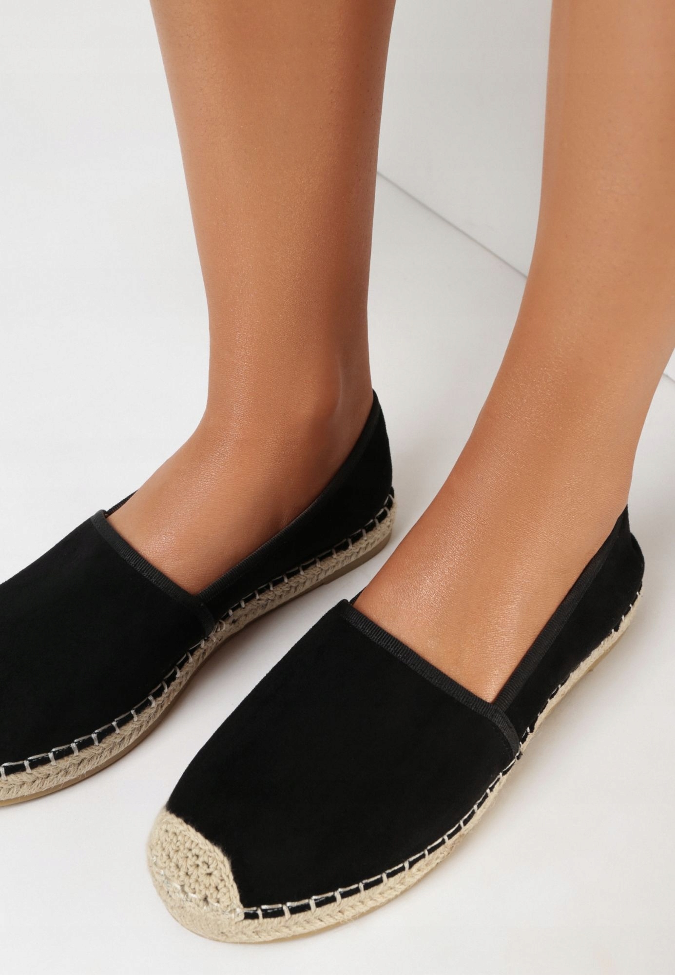 

Born2Be Czarne Espadryle damskie 41 Ekozamsz