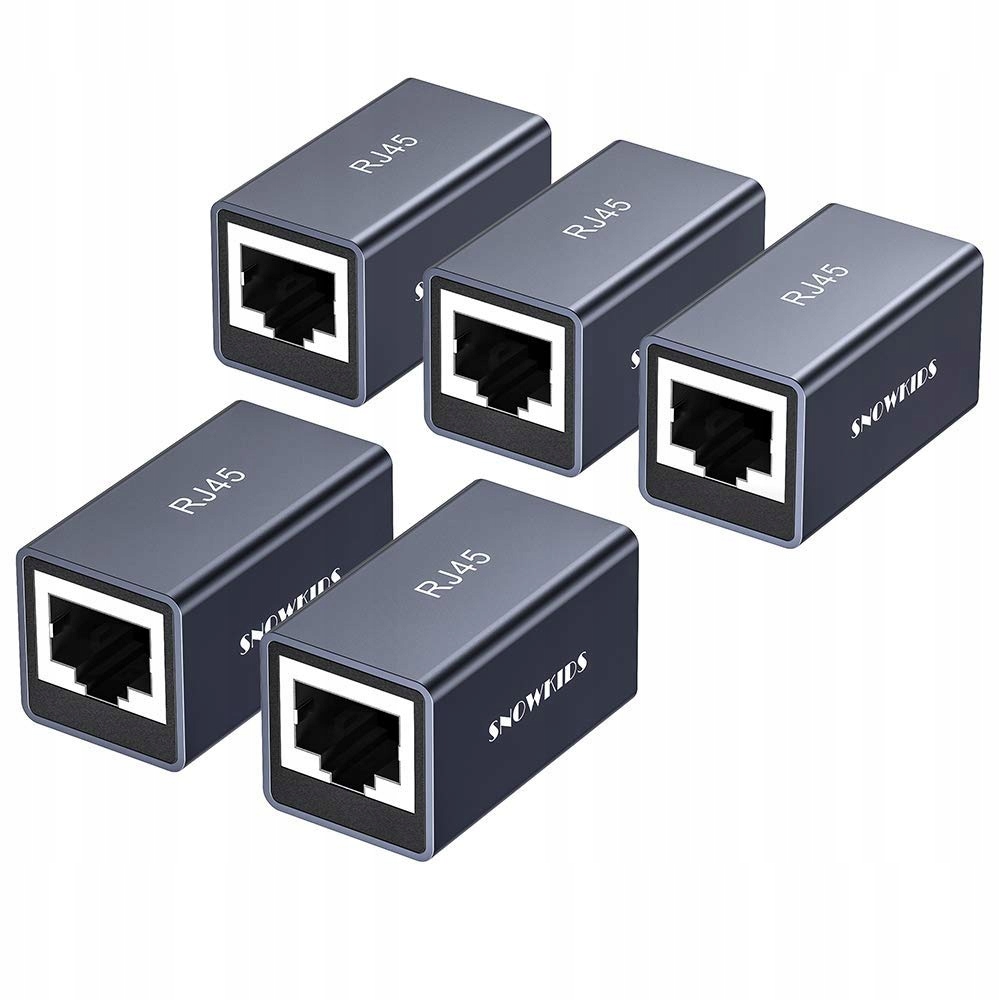 

5x Rj45 Łącznik Złącze Kabla Ethernet