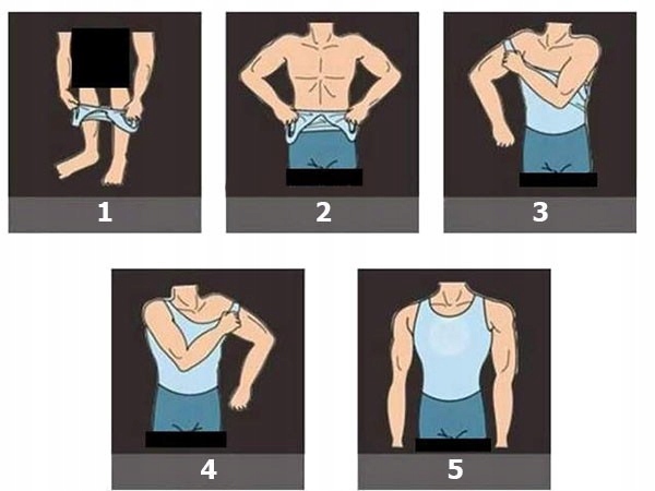 MĘSKI PODKOSZULEK WYSZCZUPLAJĄCY MODELUJĄCY XXLW Marka inna