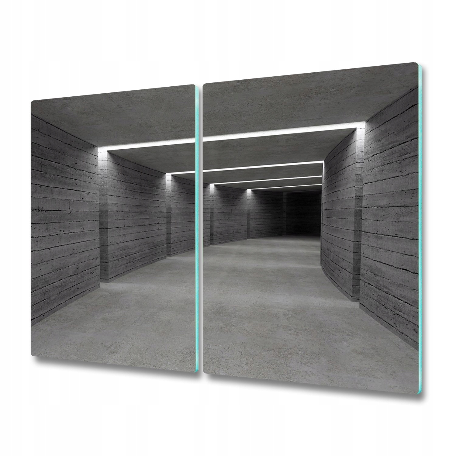 

Deska do krojenia szklana Betonowy Tunel 2x30x52