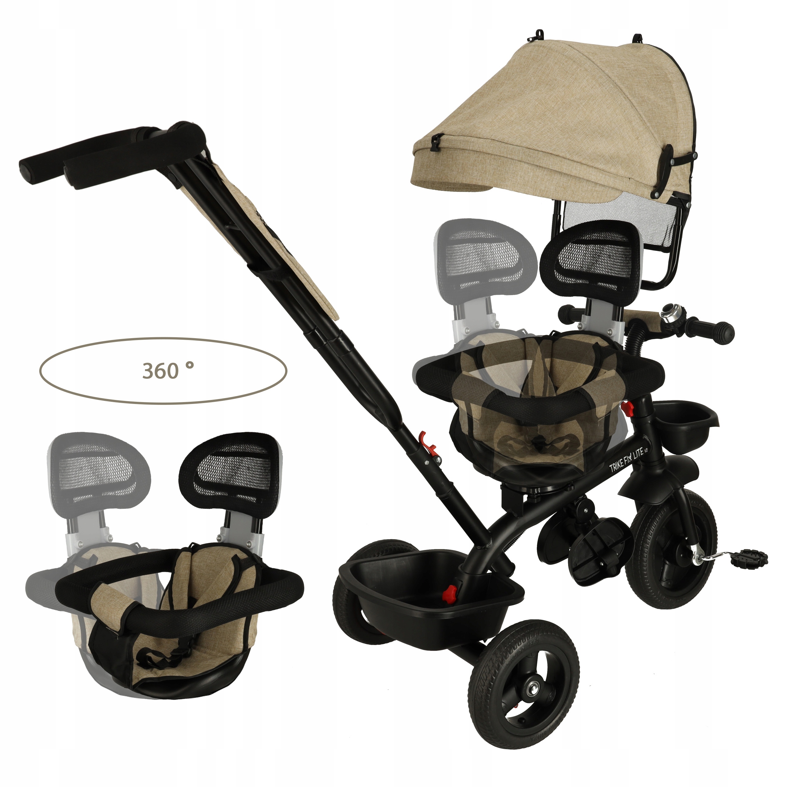 Rowerek trójkołowy Trike Fix Lite V2 rower jeździk Model KX4511_1