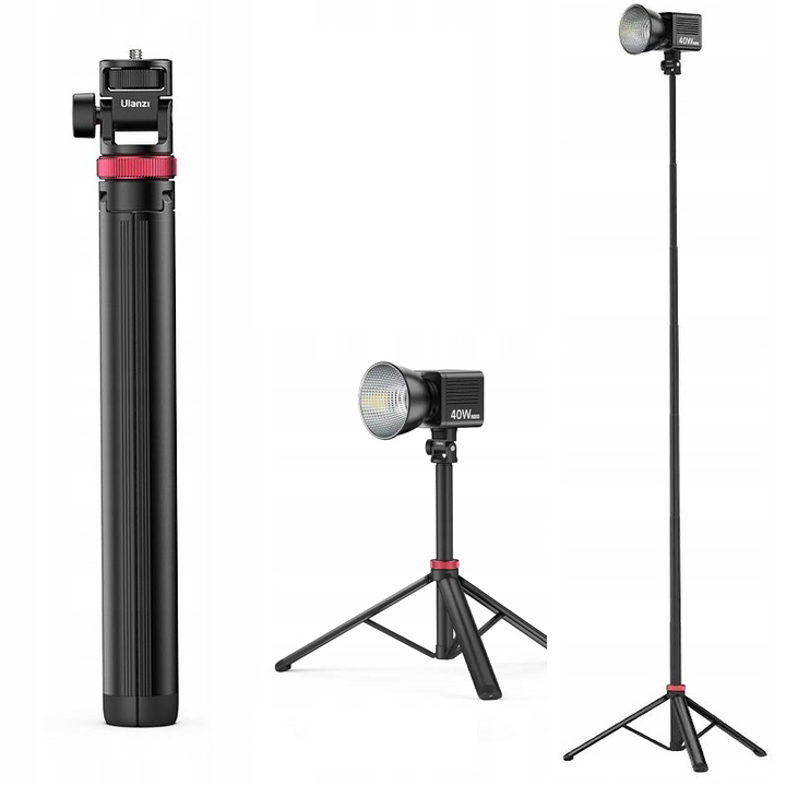 Stativ Studiový osvětlovací stojan 36,5-200 cm Přenosný 1/4 Ulanzi MT-79