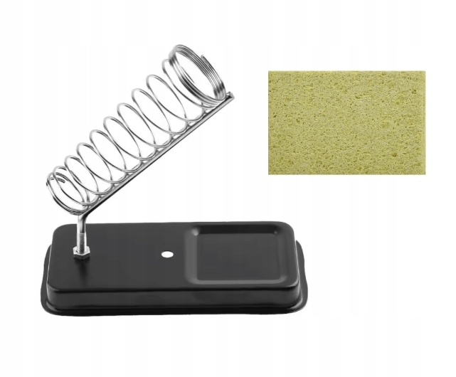 METALOWA PODSTAWKA POD LUTOWNICE PRECYZYJNĄ UCHWYT STOJAK DO KOLBY Z GĄBKĄ