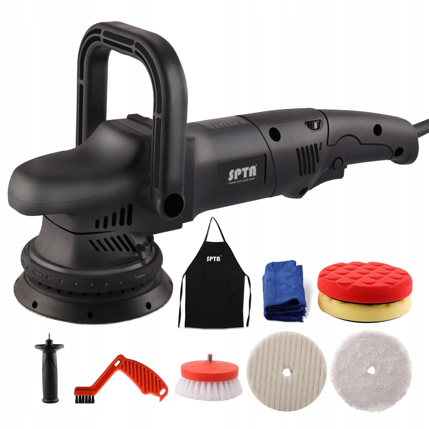 Excentrický leštiaci stroj Spta 15 mm-1100 W