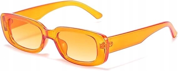 Retro obdélníkové sluneční brýle Runhuis unisex malé čtvercové