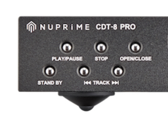 NUPRIME CDT-8 PRO AUDIOFILSKI TRANSPORT CD CZARNY Rodzaj jednopłytowy