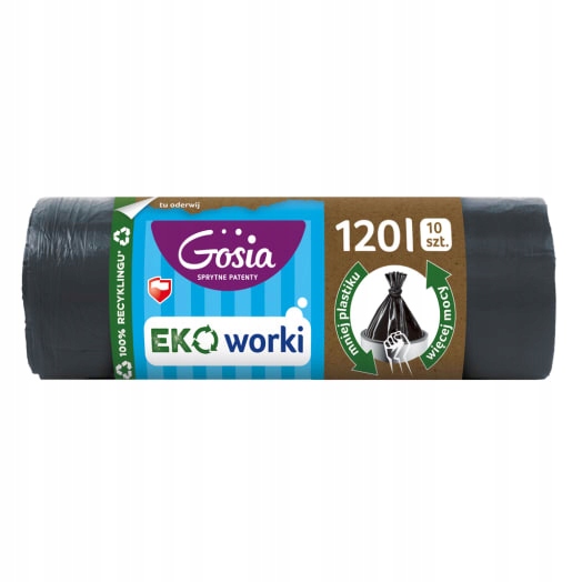 7 x Gosia Pytle na odpadky 120 l 10 ks