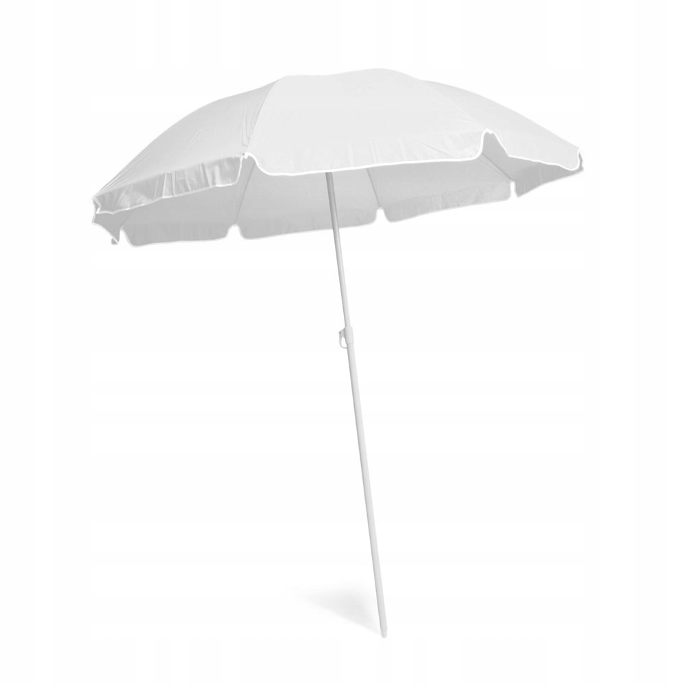 

Parasol plażowy ogrodowy składany biały Uv lekki