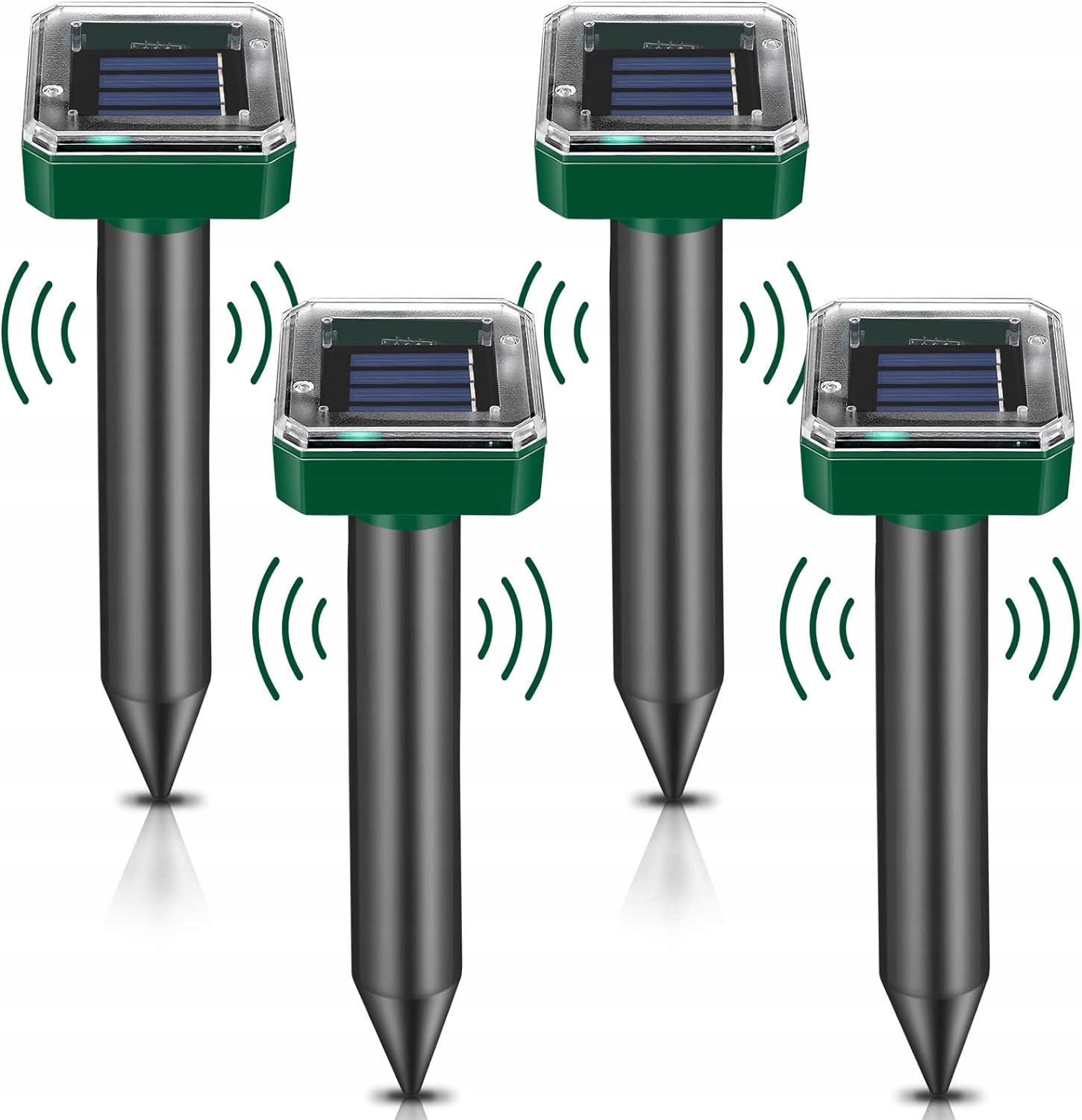 SOLARNY ODSTRASZACZ KRETÓW NORNICE KRETY MOCNY x2