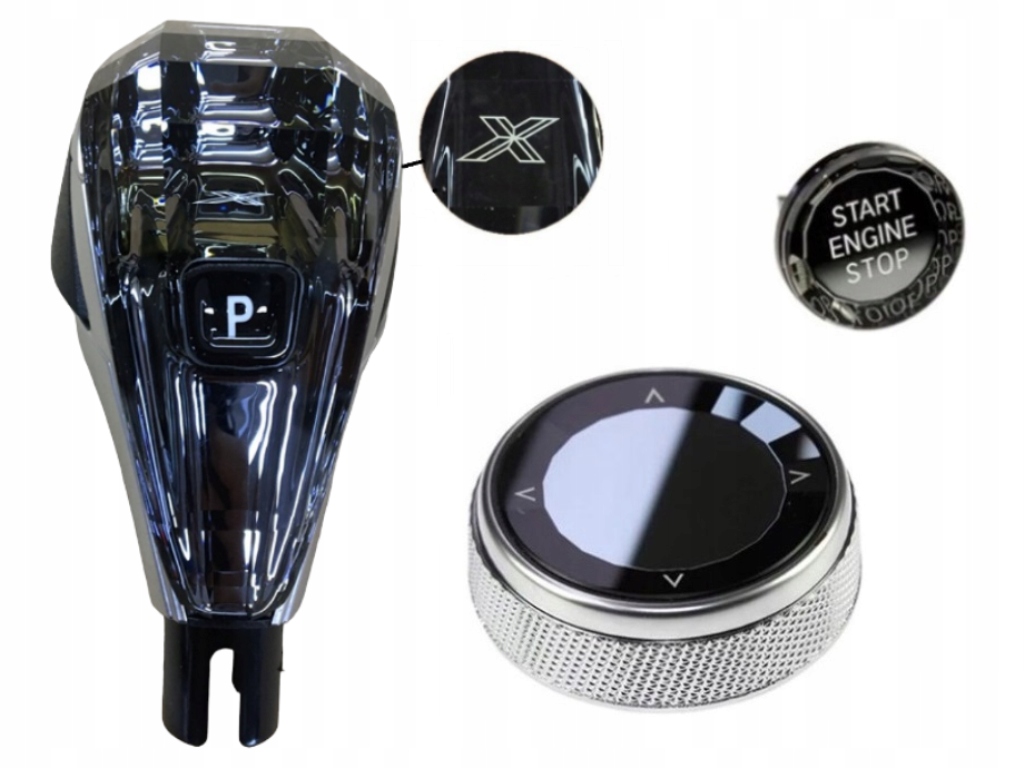 X1 F48 - Набор хрустальных ручек для BMW X2 F39 2020-2021