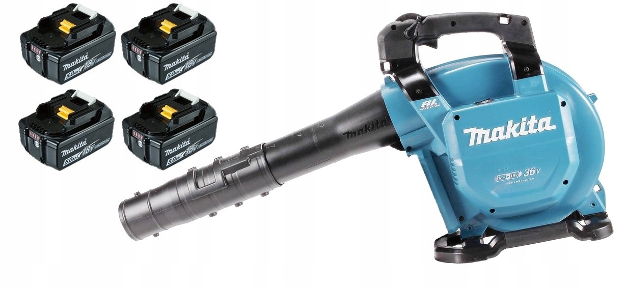 Makita Aku Mocna Dmuchawa 36V Lxt 65m/s 4x5Ah BL1850 DUB363ZV