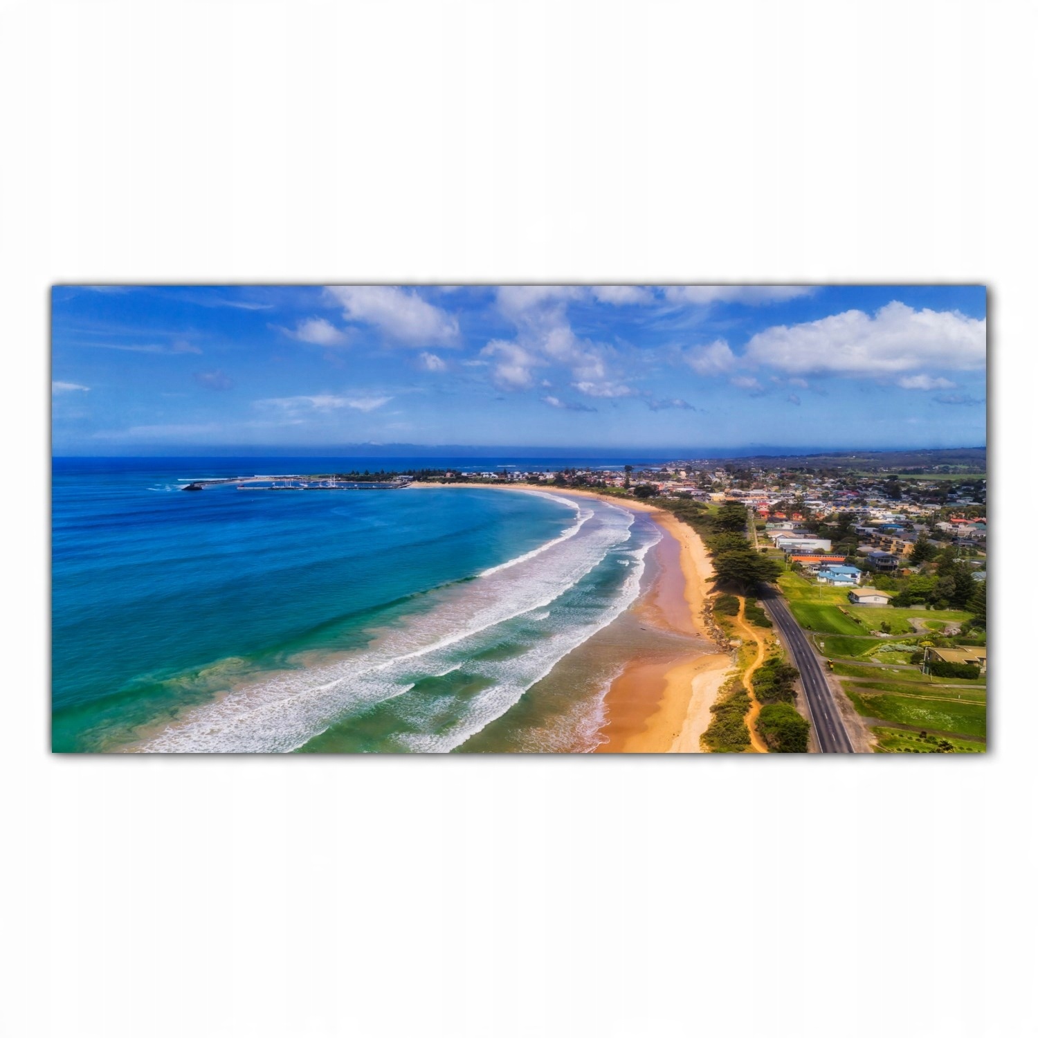 

Obraz na szkle Foto Plaża Wybrzeże Morze 140x70