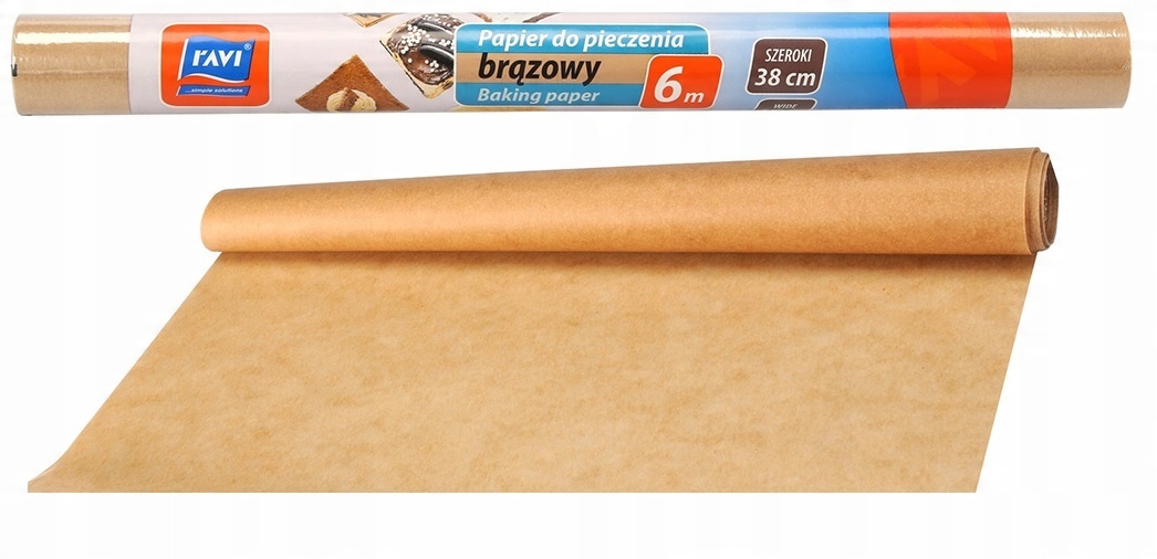 

Papier Do Pieczenia Dwustronnie Silikonowany 38cm