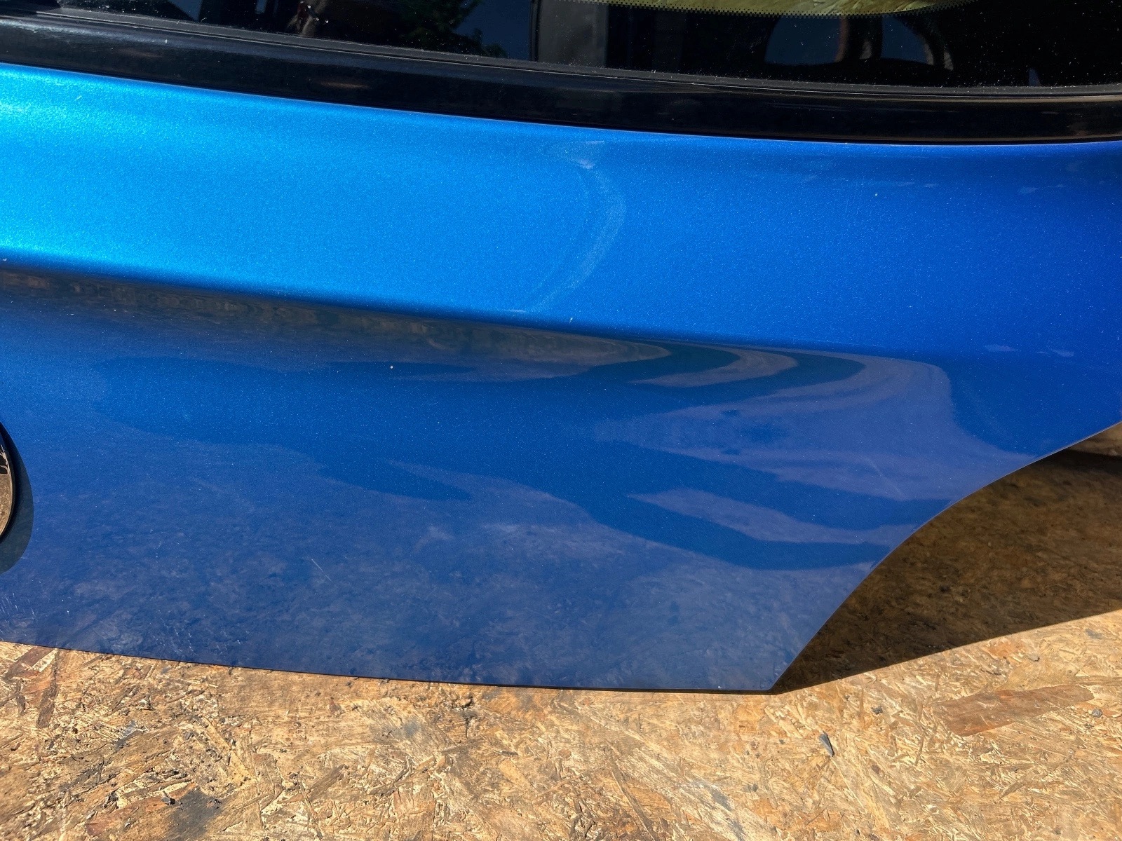 trunk door boot rear part Opel Adam blue