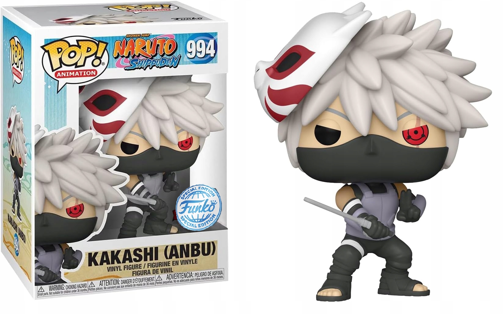 Funko Pop! Naruto Shippuden Animation 994 Kakashi Anbu Figurka