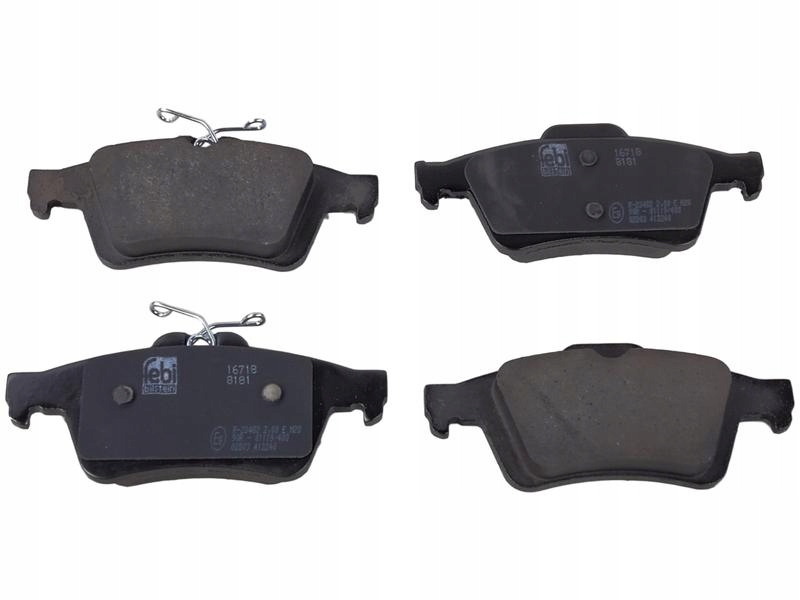 FEBI KLOCKI TYŁ FORD FOCUS MK2 MK3 C-MAX KUGA Strona zabudowy tył