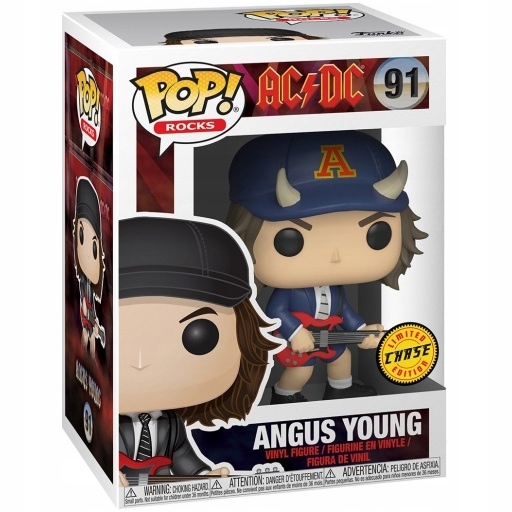 Funko Pop Acdc 91 Angus Young chase