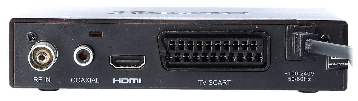 Dekoder DVB-T Tuner Cyfrowy TV Naziemna HDMI SCART Rodzaj tunera DVB-T2