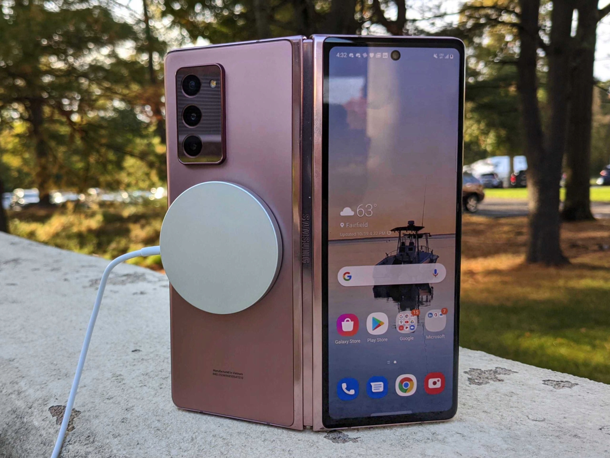 ŁADOWARKA INDUKCYJNA DO APPLE IPHONE 11 12 MAGSAFE Napięcie wyjściowe 5 V