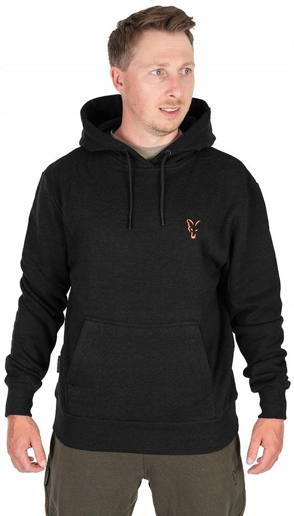 Bluza Fox Collection Hoody Black Orange M