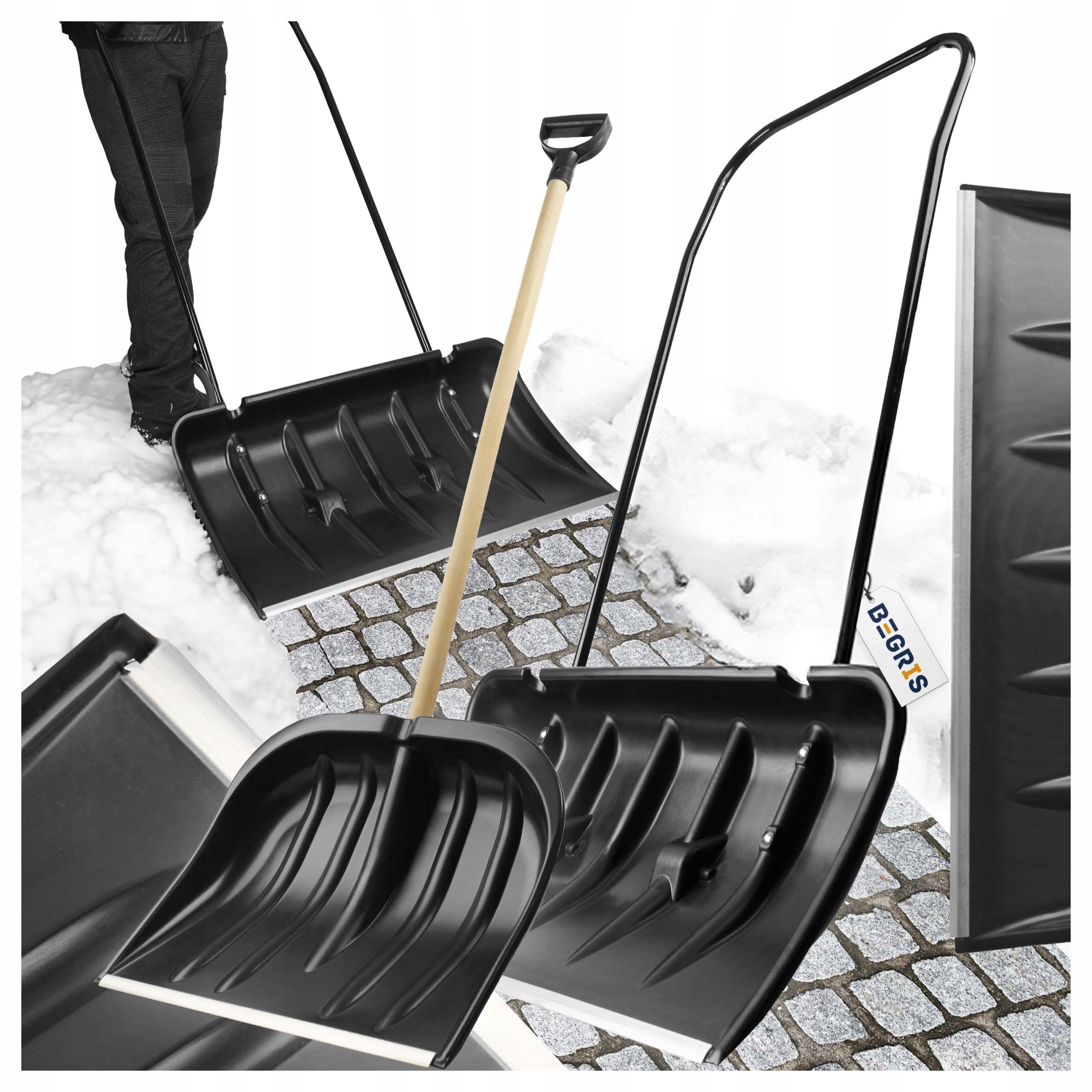Zgarniacz Do Śniegu Łopata Zgarniacz Do Śniegu Łopata Do Odśnieżania Zestaw