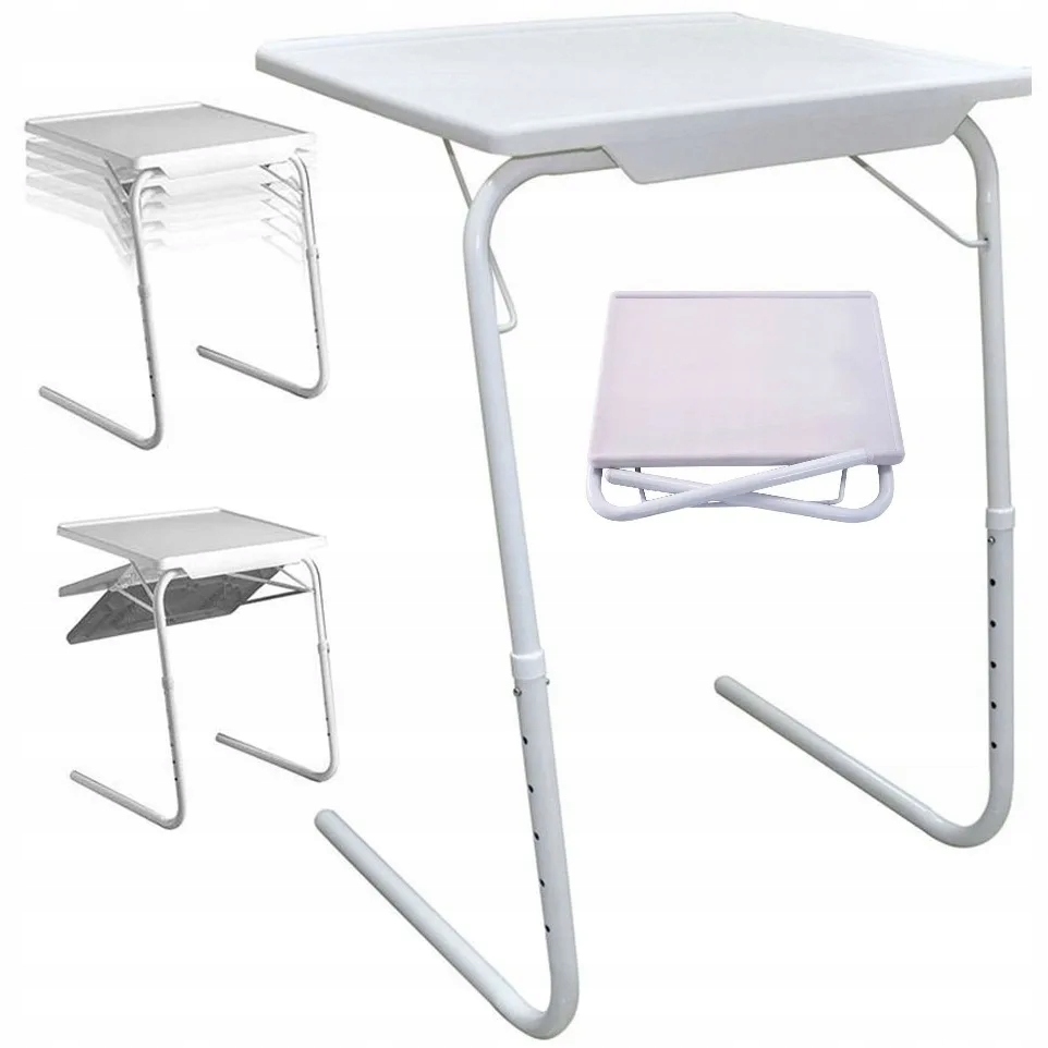SKŁADANY STOLIK POD LAPTOPA PODSTAWKA DLA SENIORA REGULOWANY TABLE MATE