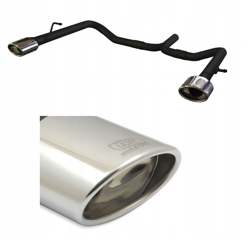 128-317/27 (0) - Випускна труба, торцева TOYOTA Avensis T27 2.0 D