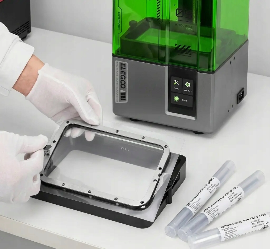 Folia Premium Fep 3Dpartnershop do Elegoo Mars 4/5/5 Ultra 200x150mm 5szt